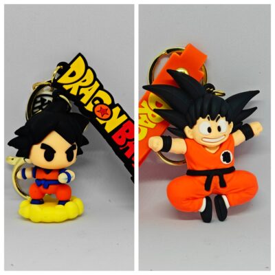 Goku DBZ Keychain Figurine Duo - Epic Martial Arts Set