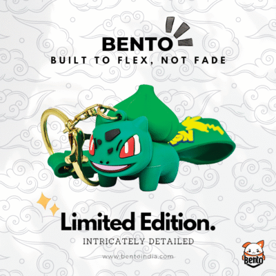 Bulbasaur 3D Keychain – Pokémon Anime Key Chain