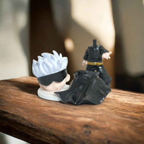Jujutsu Kaisen™-Inspired Satoru Gojo Dynamic Chibi Figure – Limited-Edition PVC Collectible - Image 4