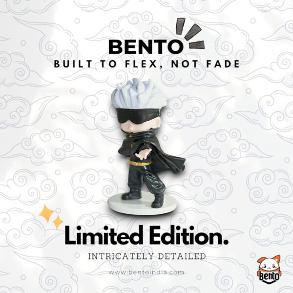 Jujutsu Kaisen™-Inspired Satoru Gojo Dynamic Chibi Figure – Limited-Edition PVC Collectible