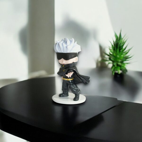 Jujutsu Kaisen™-Inspired Satoru Gojo Dynamic Chibi Figure – Limited-Edition PVC Collectible - Image 2
