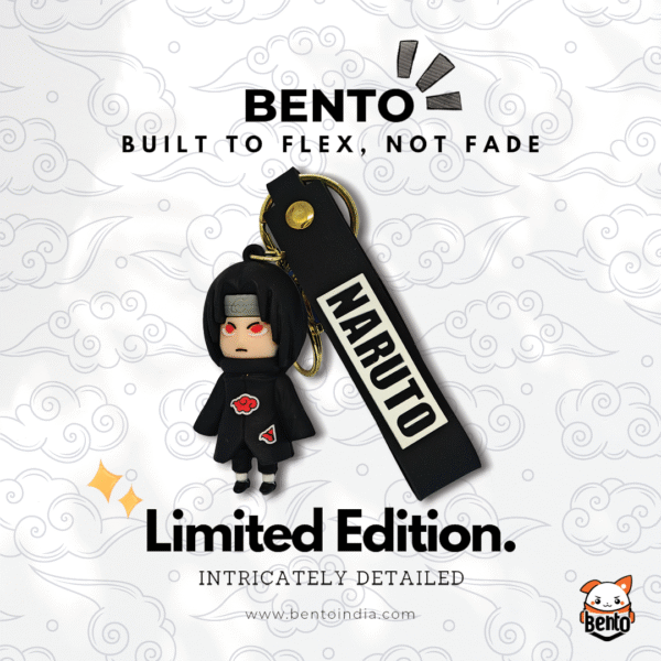Itachi 3D Keychain - Naruto Itachu Uchiha Keyring