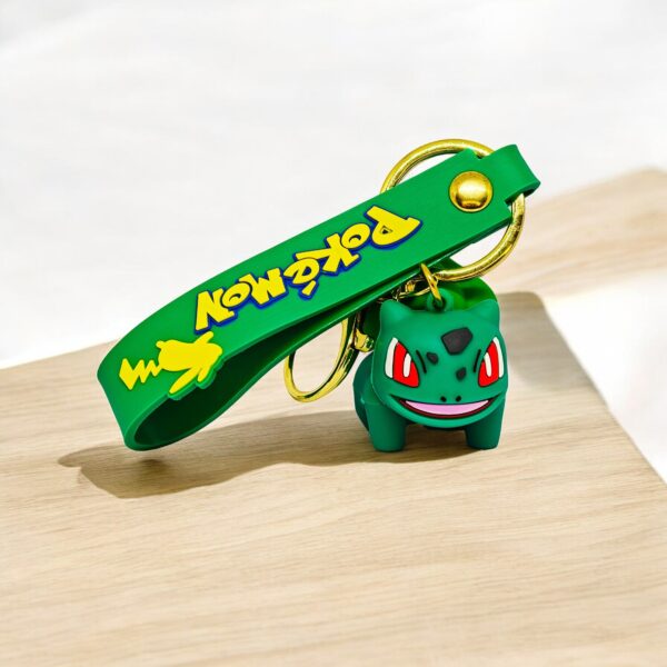 Bulbasaur 3D Keychain – Pokémon Anime Key Chain - Image 6
