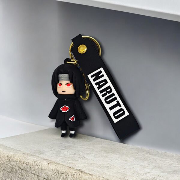 Itachi 3D Keychain - Naruto Itachu Uchiha Keyring - Image 2