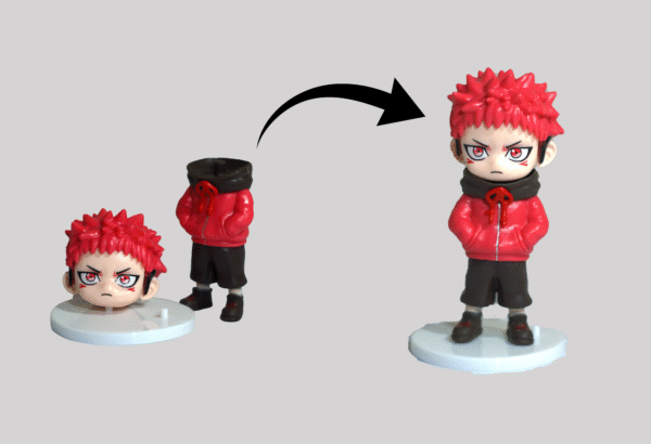 Yuji Itadori 3d Action Figure - Image 2