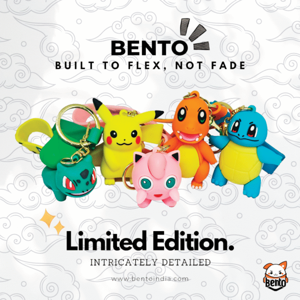 Pokémon 3D Keyring Combo Set - Ultimate 5-Pack Collection - Image 3