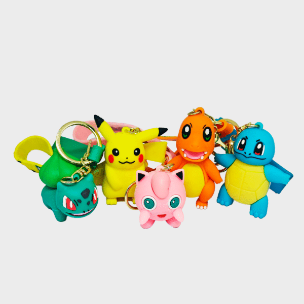 Pokémon 3D Keyring Combo Set - Ultimate 5-Pack Collection - Image 4