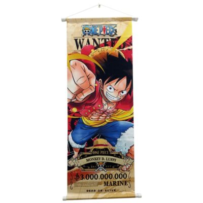 Monkey D. Luffy Wall Scroll – The Pirate King in the Making 🏴☠️