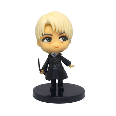 Draco Malfoy Collectible Figure – Slytherin School Robe Edition | Wizarding World Miniature