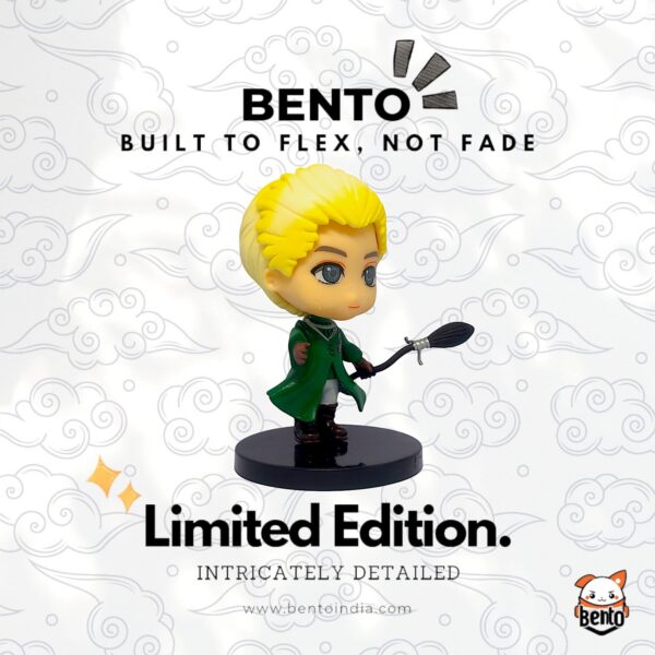 🔮 Slytherin Seeker/Draco Malfoy Figure – Anime Edition - Image 3