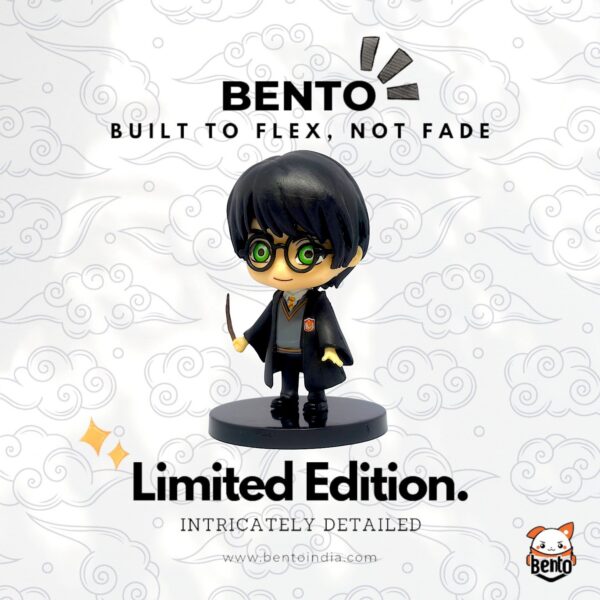 Harry Potter Chibi Figurine – The Boy Who Lived | Wizarding World Collectible - Image 3