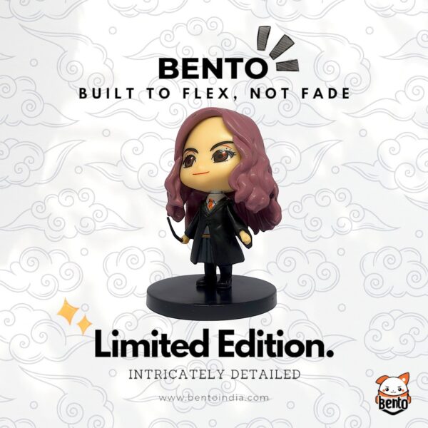 Hermione Granger Chibi Wizard Figure – Brightest Witch of Her Age | Harry Potter Collectible Toy - Image 2