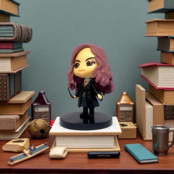 Hermione Granger Chibi Wizard Figure – Brightest Witch of Her Age | Harry Potter Collectible Toy - Image 3