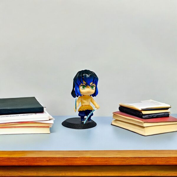🐗 Inosuke Hashibira – Dual Blade Mini Figure (Without Boar Mask) - Image 3