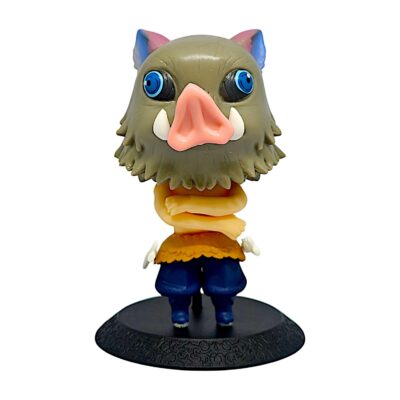 🐗 Inosuke Hashibira – Boar Mask Chibi Figure