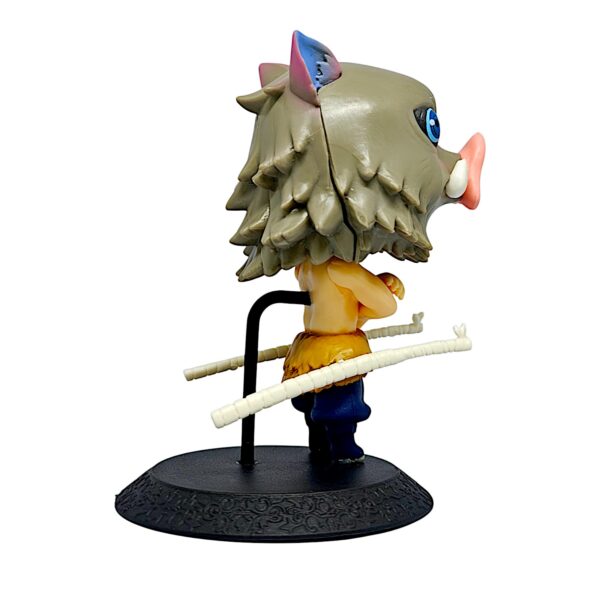 🐗 Inosuke Hashibira – Boar Mask Chibi Figure - Image 4
