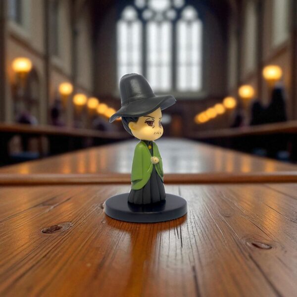 Professor McGonagall Chibi Figure – Stern, Smart & Magical | Hogwarts Wizarding Toy Collectible - Image 2