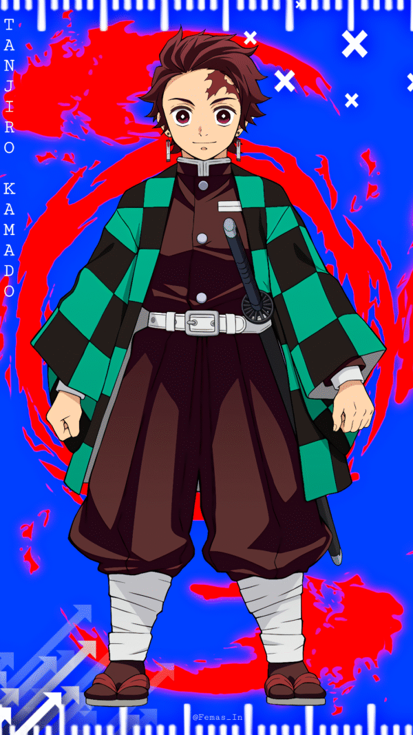 Tanjiro HD Mobile Wall