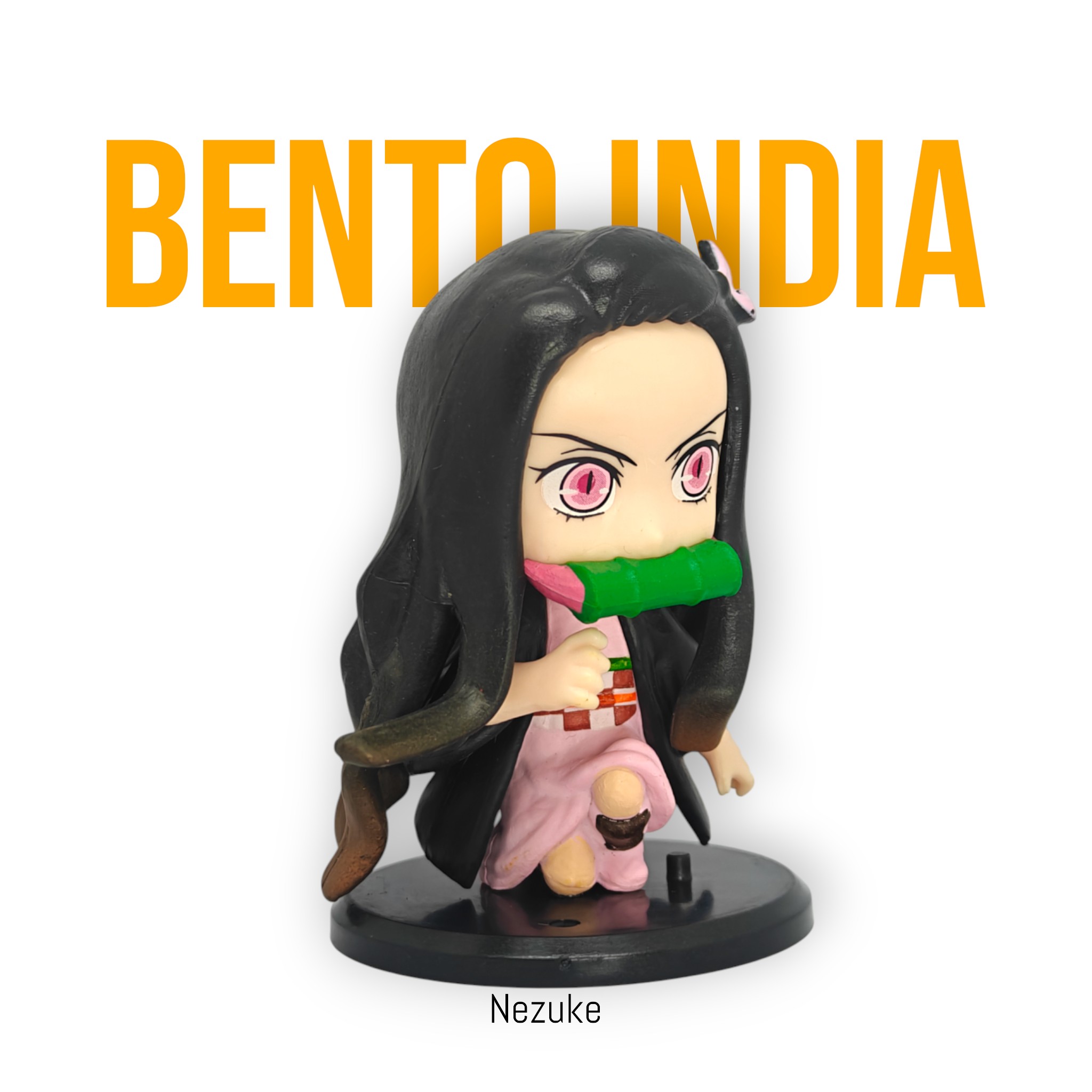 Nezuko Action Figure bamboo in mouth