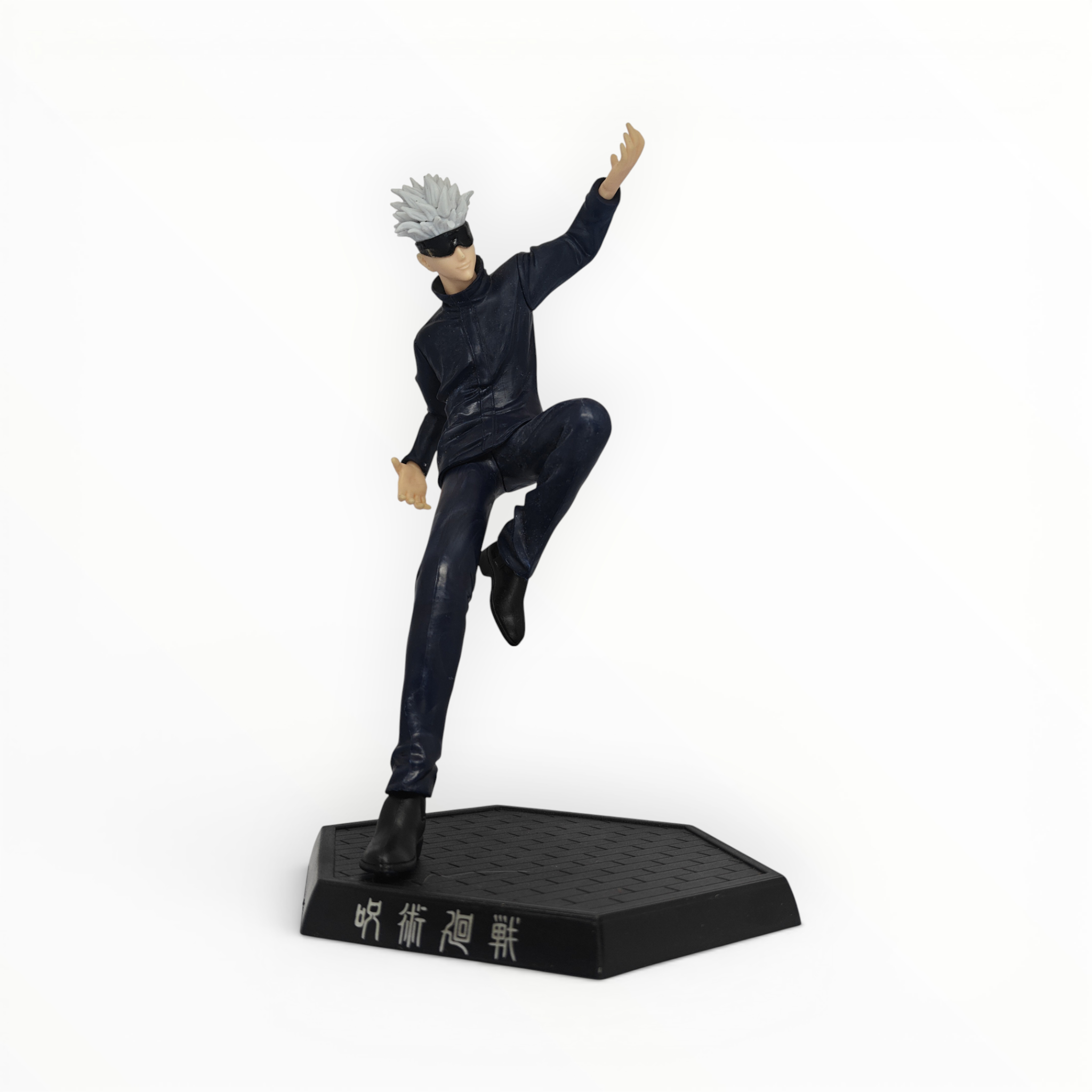 Gojo Satoru action figure from Jujutsu Kaisen in dynamic pose