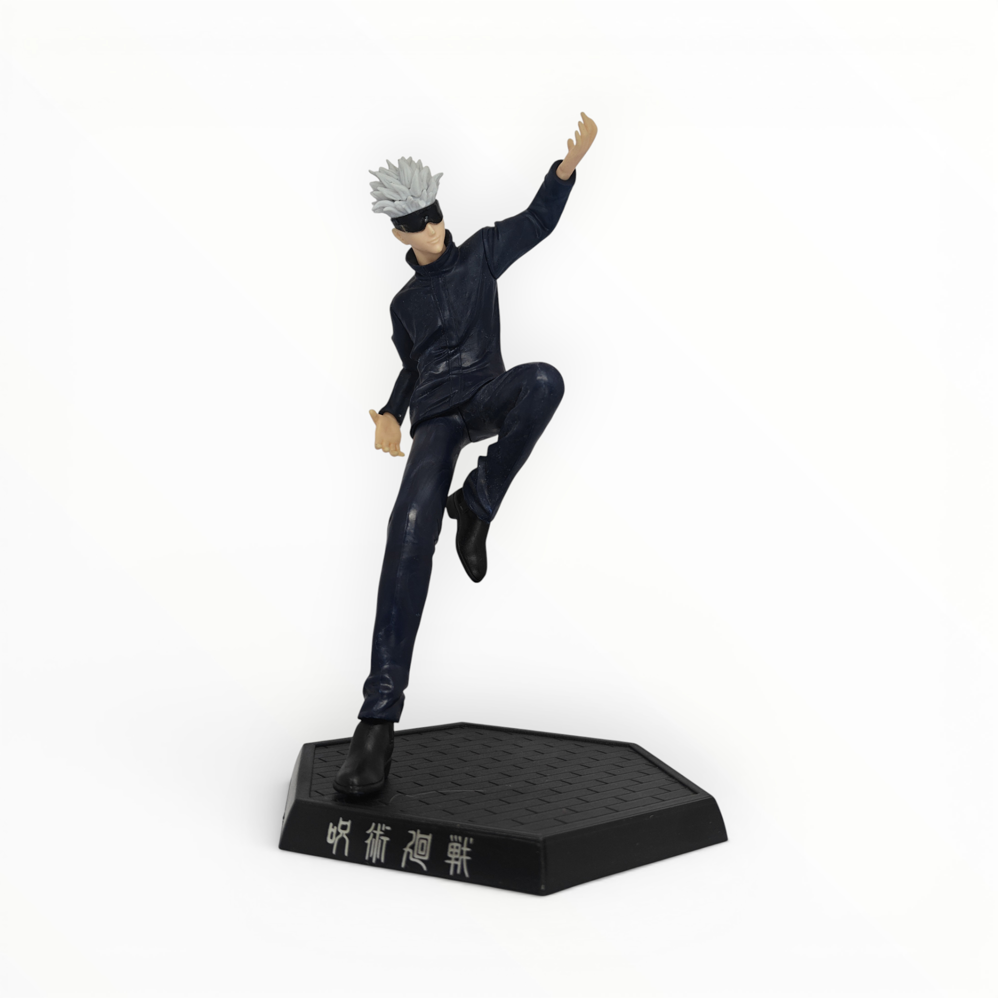 Gojo Satoru action figure from Jujutsu Kaisen in dynamic pose