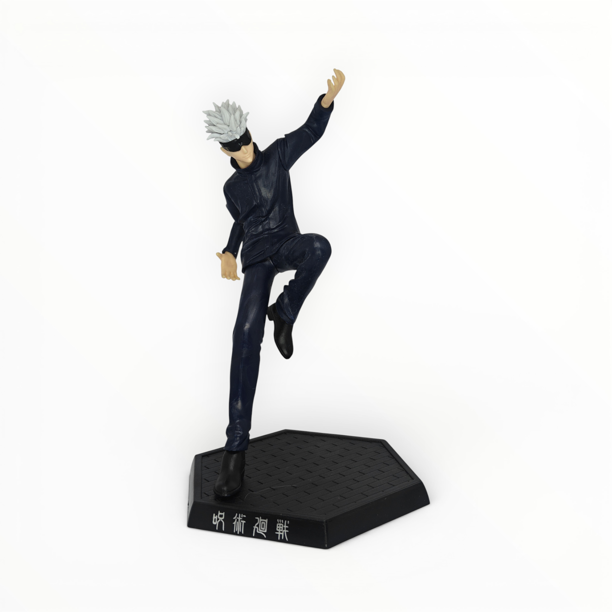 Gojo Satoru action figure from Jujutsu Kaisen in dynamic pose