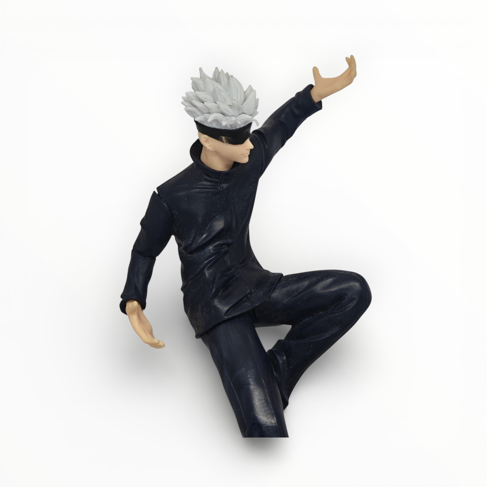 Gojo Satoru action figure from Jujutsu Kaisen in dynamic pose