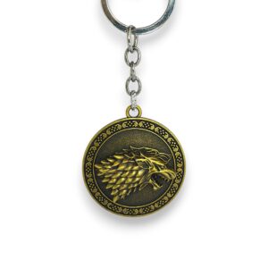 house-stark-direwolf-keychain