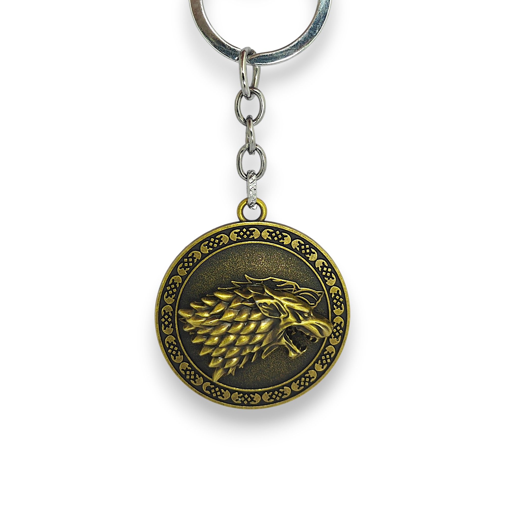 house-stark-direwolf-keychain
