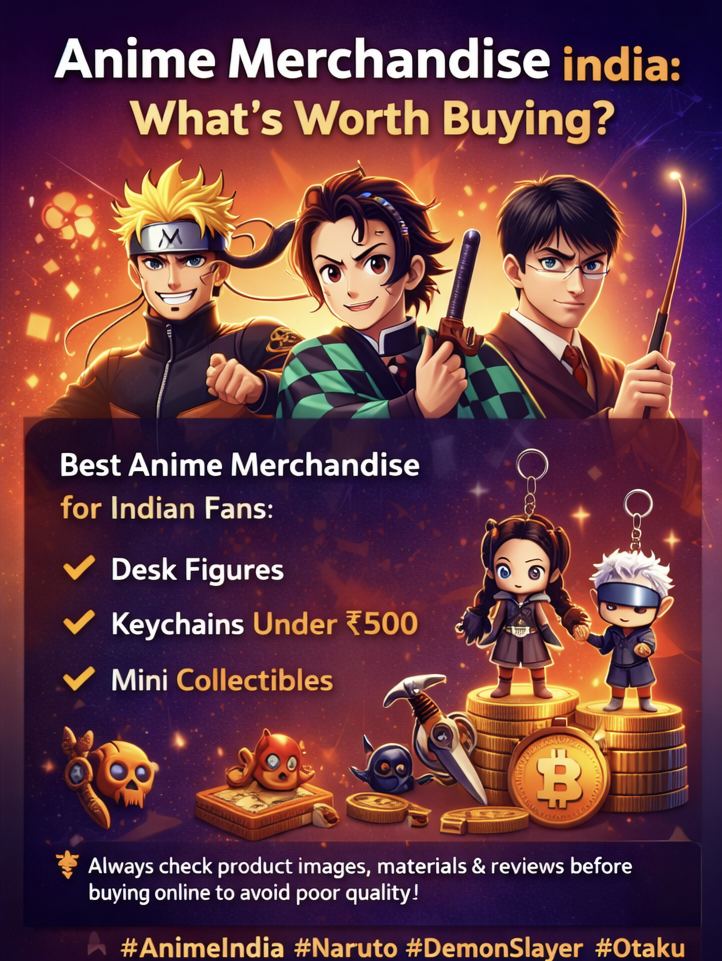 Anime Merchandise in India: What to Buy & Where to Shop